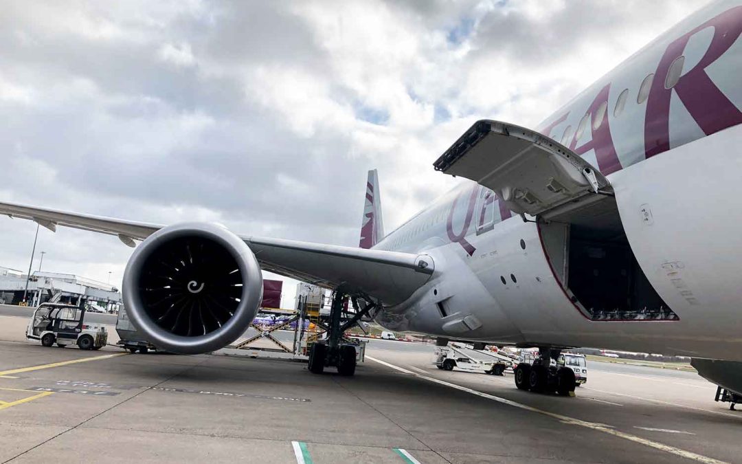 Qatar unloading