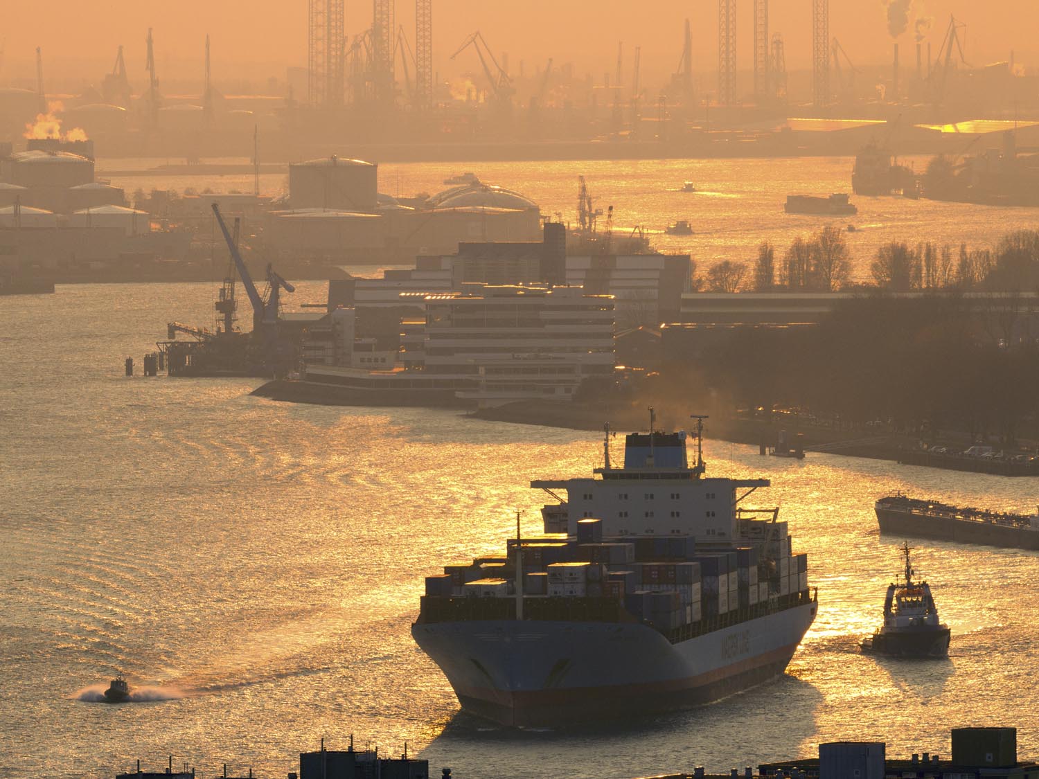 Rotterdam sunset Rotterdam sunset